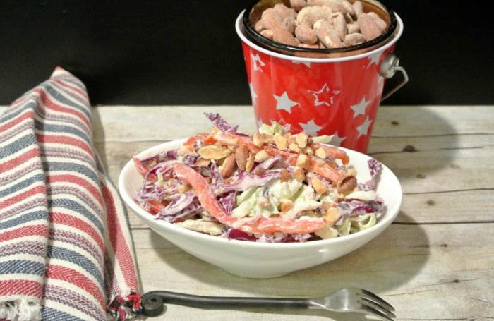 Coconut Almond Slaw Recipe