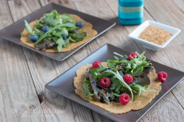 Vegan Flaxseed Paleo Tortillas