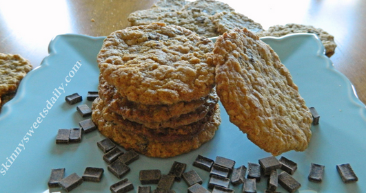 Gluten Free Chocolate Chip Oatmeal Cookies