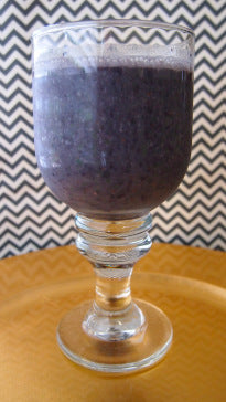 Kale, Blueberry, Chia Smoothie